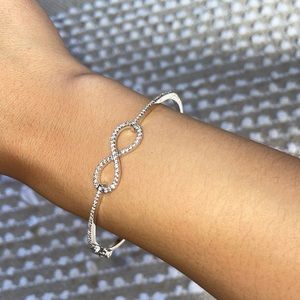 Silver Infinity Bracelet